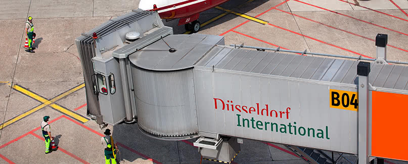 Flughafen Düsseldorf Flugverspätung und Flugausfall