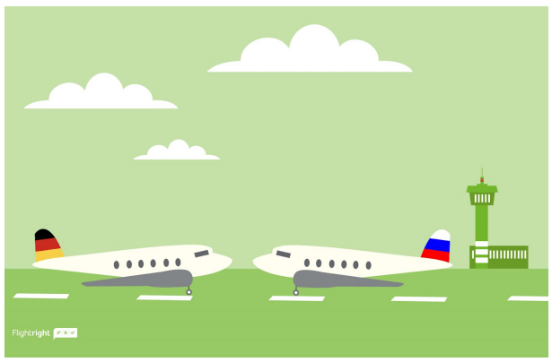 Deutsche vs. russische Airlines