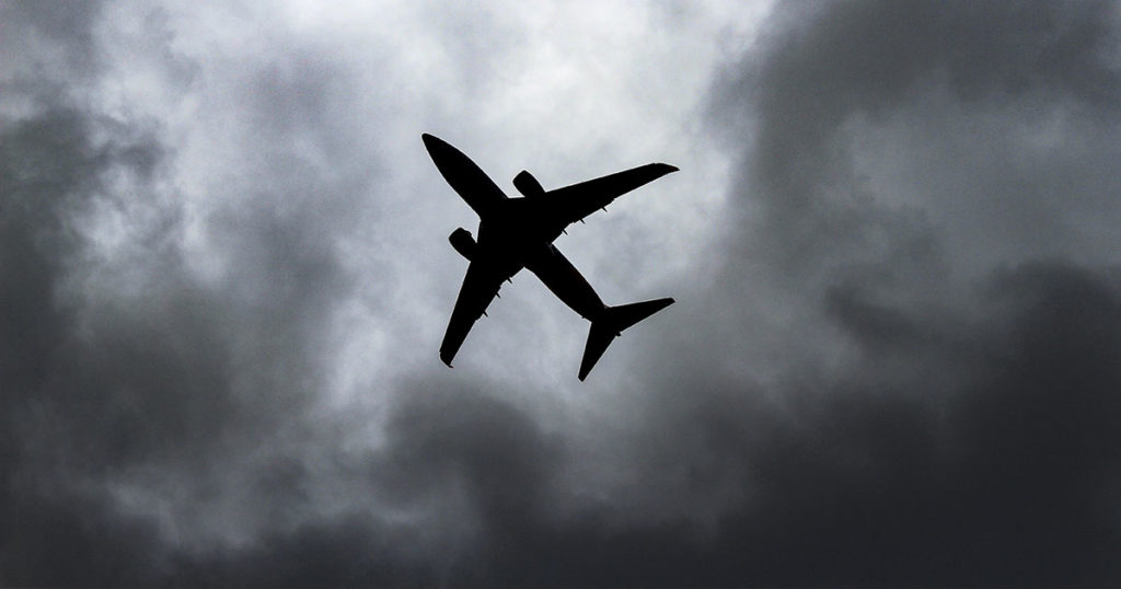 Flugzeug Turbulenzen